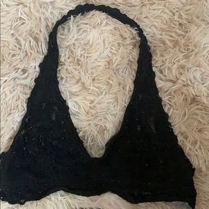 Black bralette